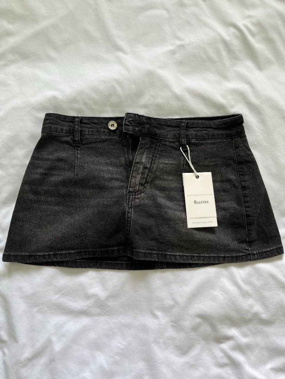 Denim Mini Skort